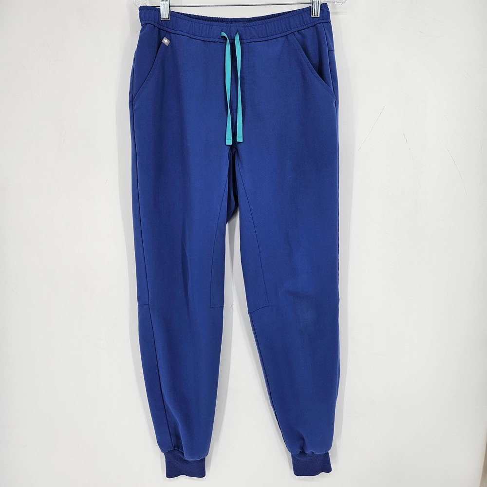 Figs Scrub Pants Mens Small Tansen Jogger Nurses Healthcare Uniforms Denim Blue